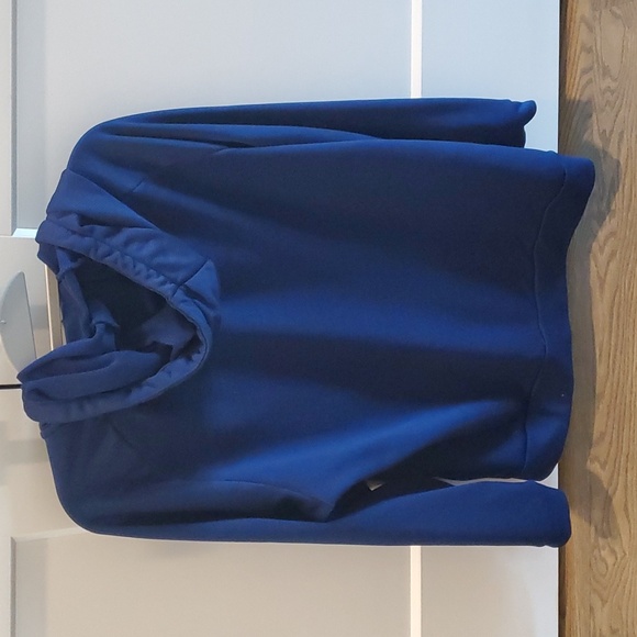 Nike Dri-fit Blue Zip Hooded Sweatshirt - Picture 4 of 4